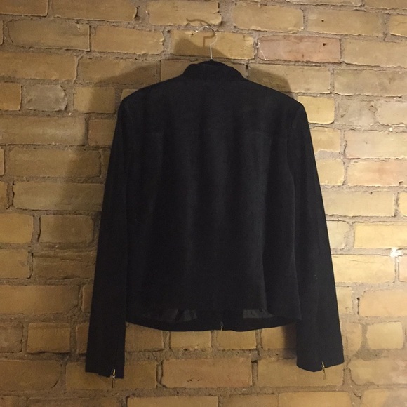 Black leather jacket - Picture 4 of 4